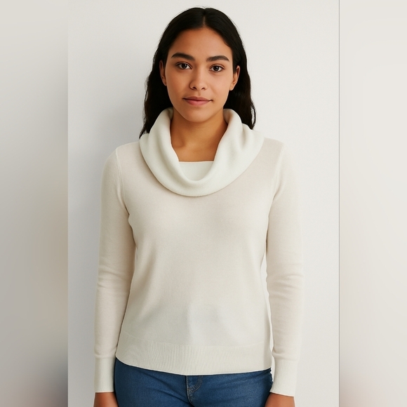 Lily Morgan Sweaters - Lily Morgan Cowl Neck Sweater